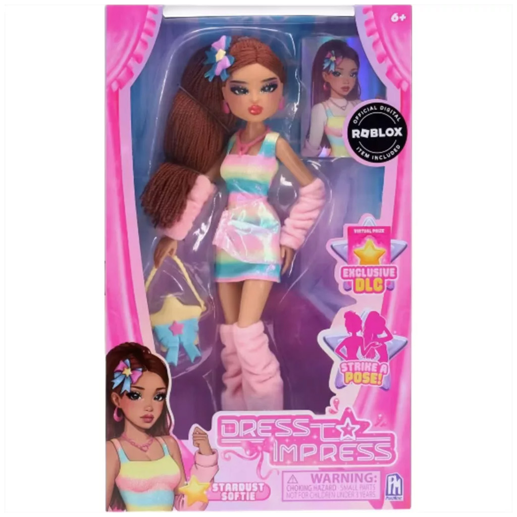 Phatmojo Dress to Impress Bambola di Moda - Stardust Softie con codice DLC immagine 1