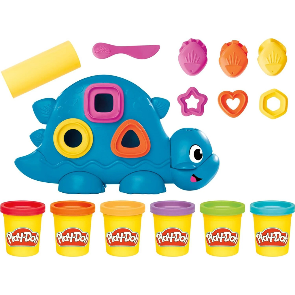 Play-Doh: Set di argilla con forme e colori con dinosauro 340gr - Hasbro immagine 2