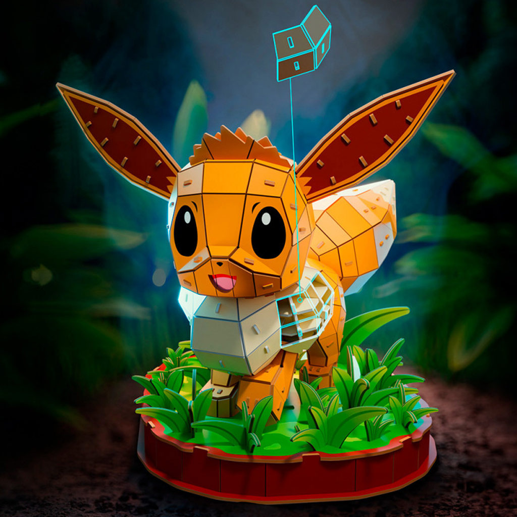 Pokémon – Puzzle 4D Eevee - Spin Master immagine 3