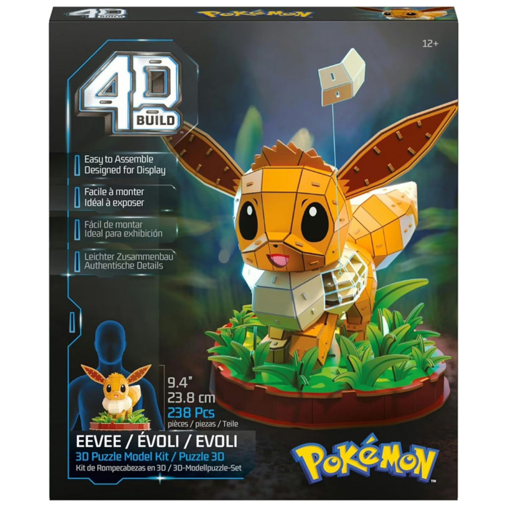 Pokémon – Puzzle 4D Eevee - Spin Master immagine 4