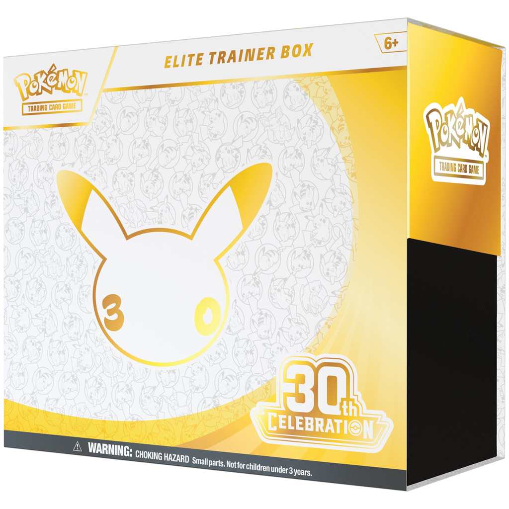 Pokémon TCG: 30th Elite Trainer Box 30th Celebration pacchetto da collezione immagine 1