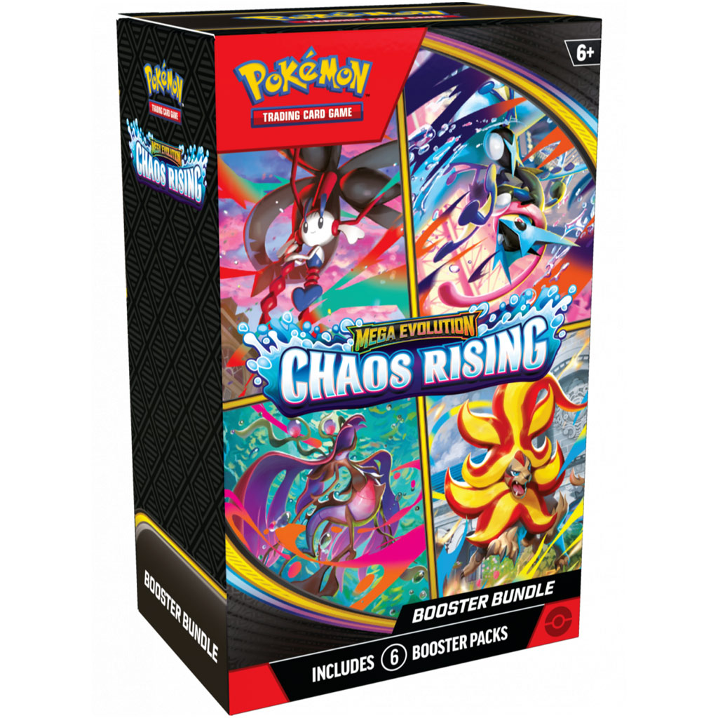 Pokémon TCG: Mega Evolution Chaos Rising pacchetto di carte booster immagine 1