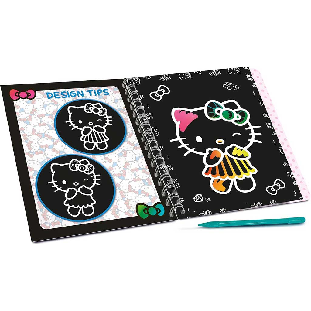 Quaderno per graffiare Hello Kitty - Lisciani immagine 2
