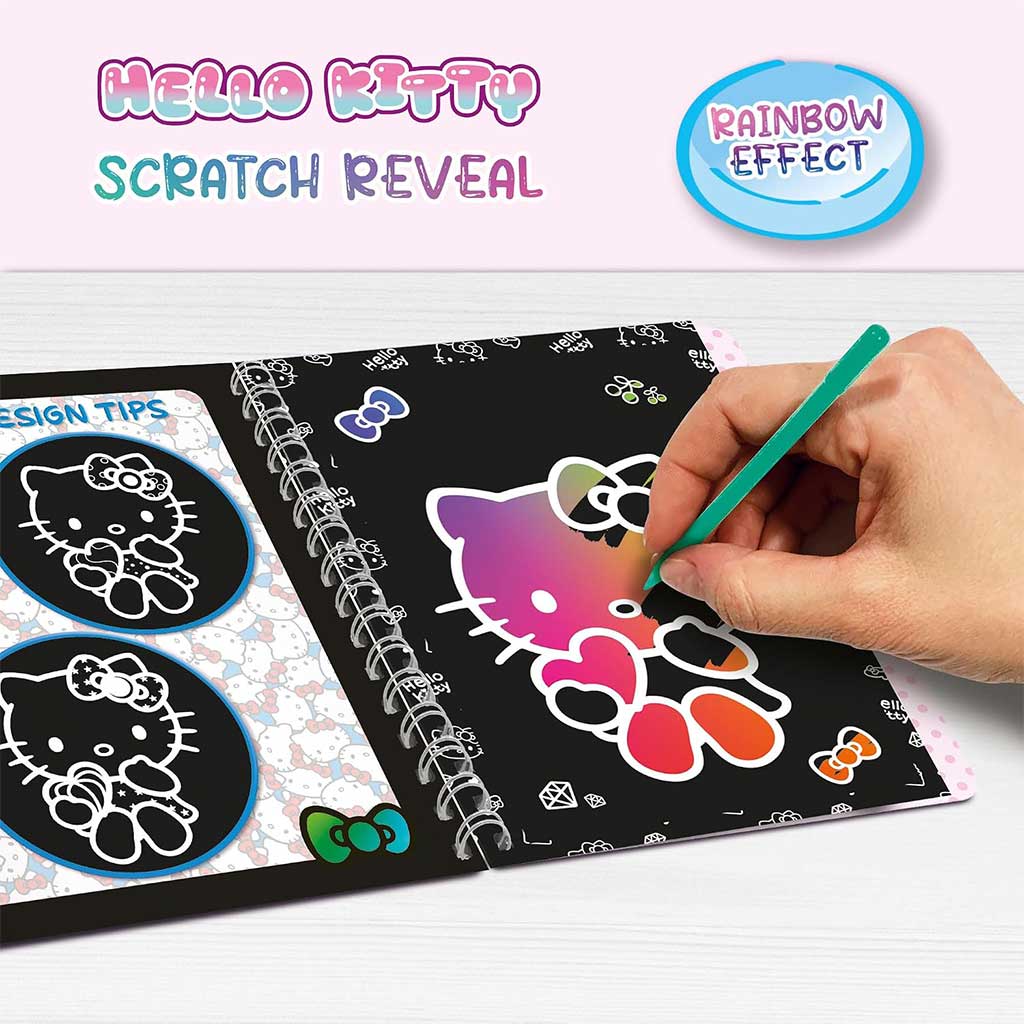 Quaderno per graffiare Hello Kitty - Lisciani immagine 3