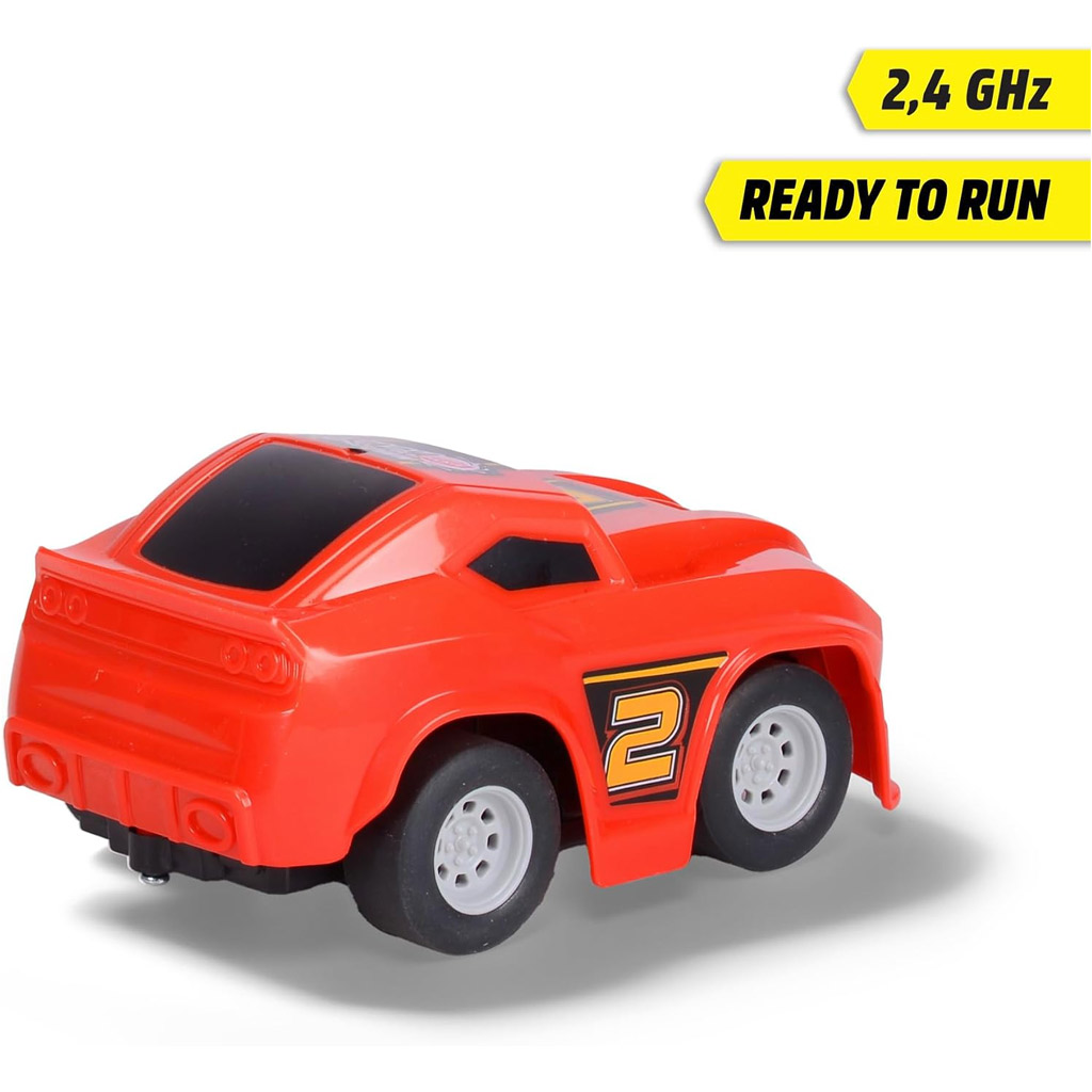 RC Crazy Cruiser auto da corsa radiocomandato 2,4 GHz – rosso - Dickie Toys immagine 3
