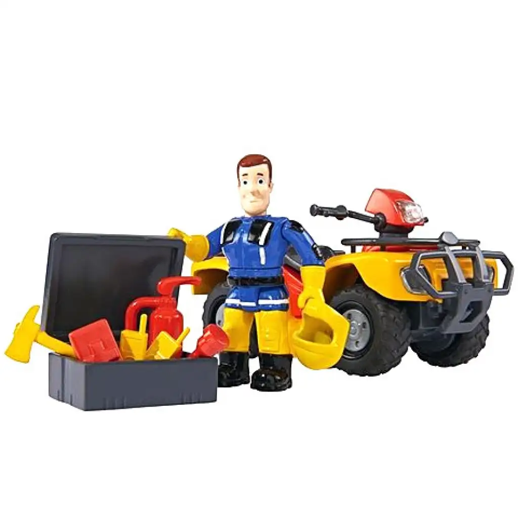Sam il pompiere: veicolo quad Mercury con figura - Simba Toys immagine 1