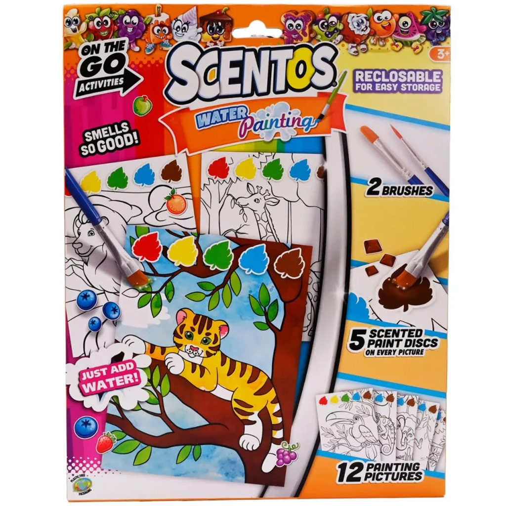 Scentos Libretto Magico da Colorare, Giungla, 12 pezzi immagine 1