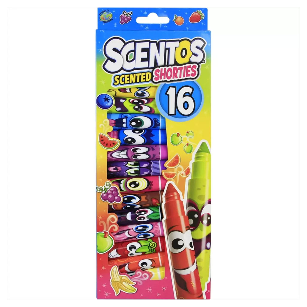 Scentos Mini Pennarelli Profumati - 16 pz immagine 1