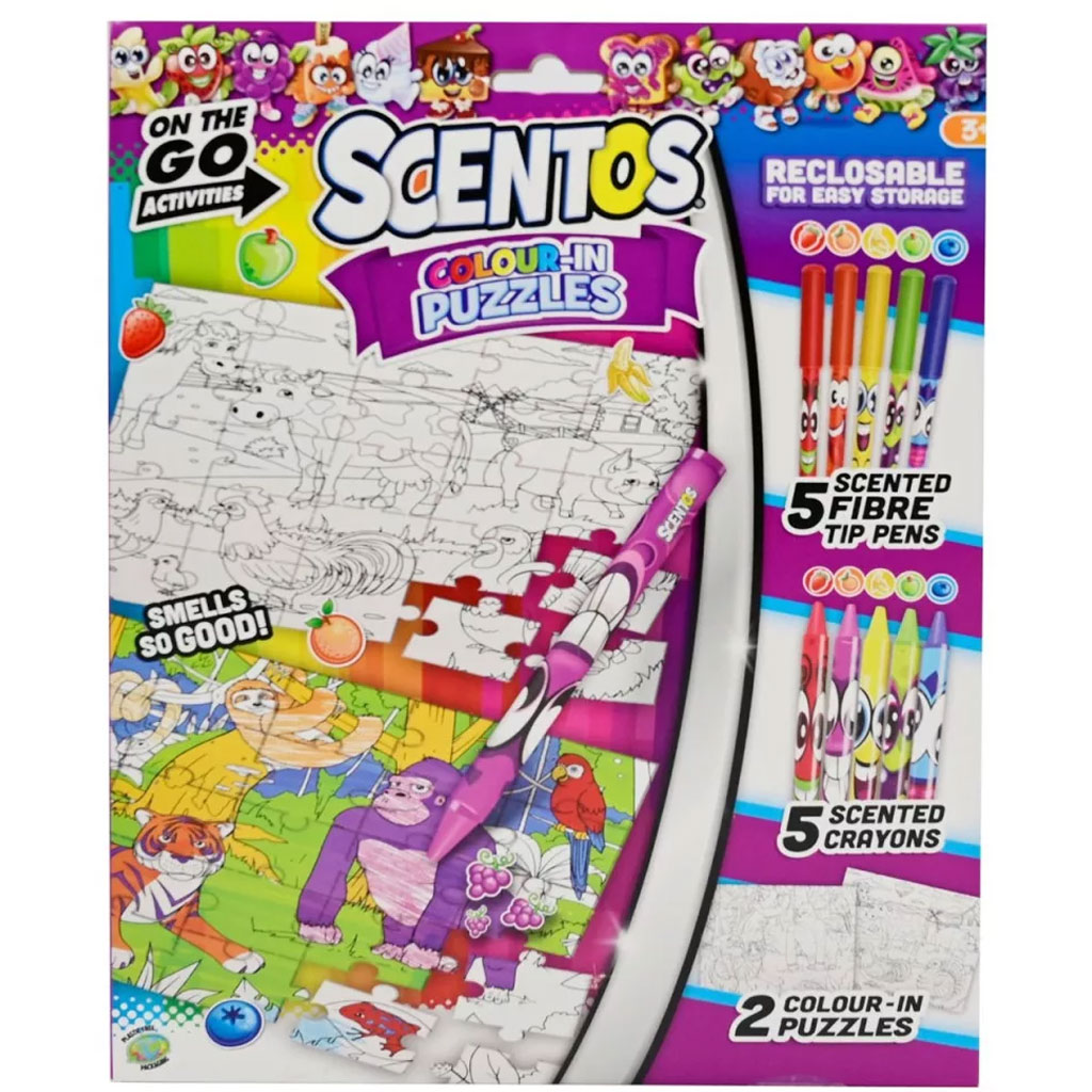 Scentos Puzzle da Colorare immagine 1