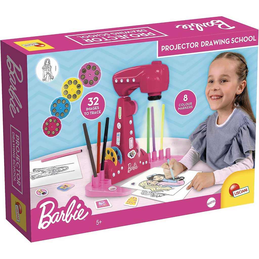 Set di colorazione proiettore Barbie - Lisciani immagine 1