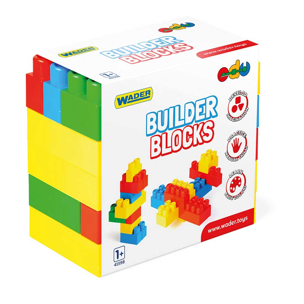 Set di mattoncini colorati da 45 pezzi - Wader Unico immagine 1
