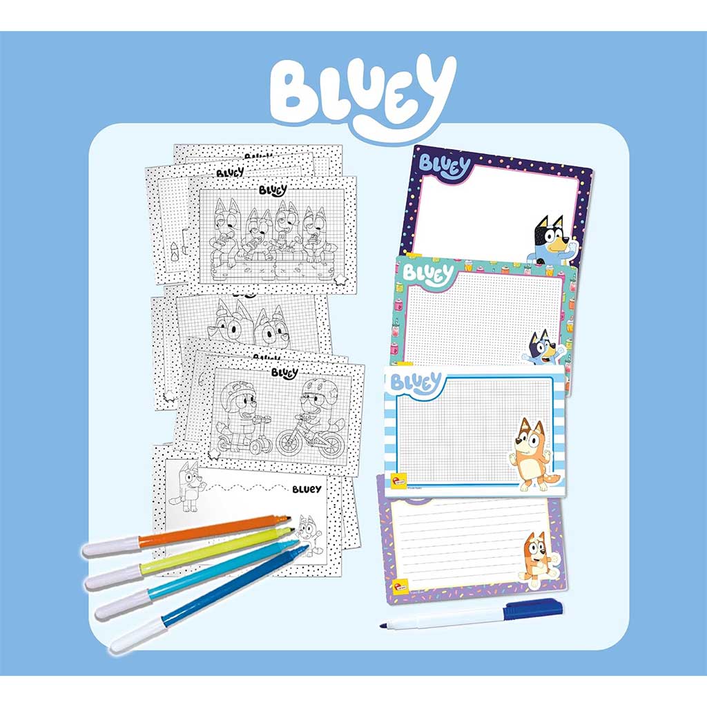 Set di scuola di disegno Bluey - Lisciani immagine 3
