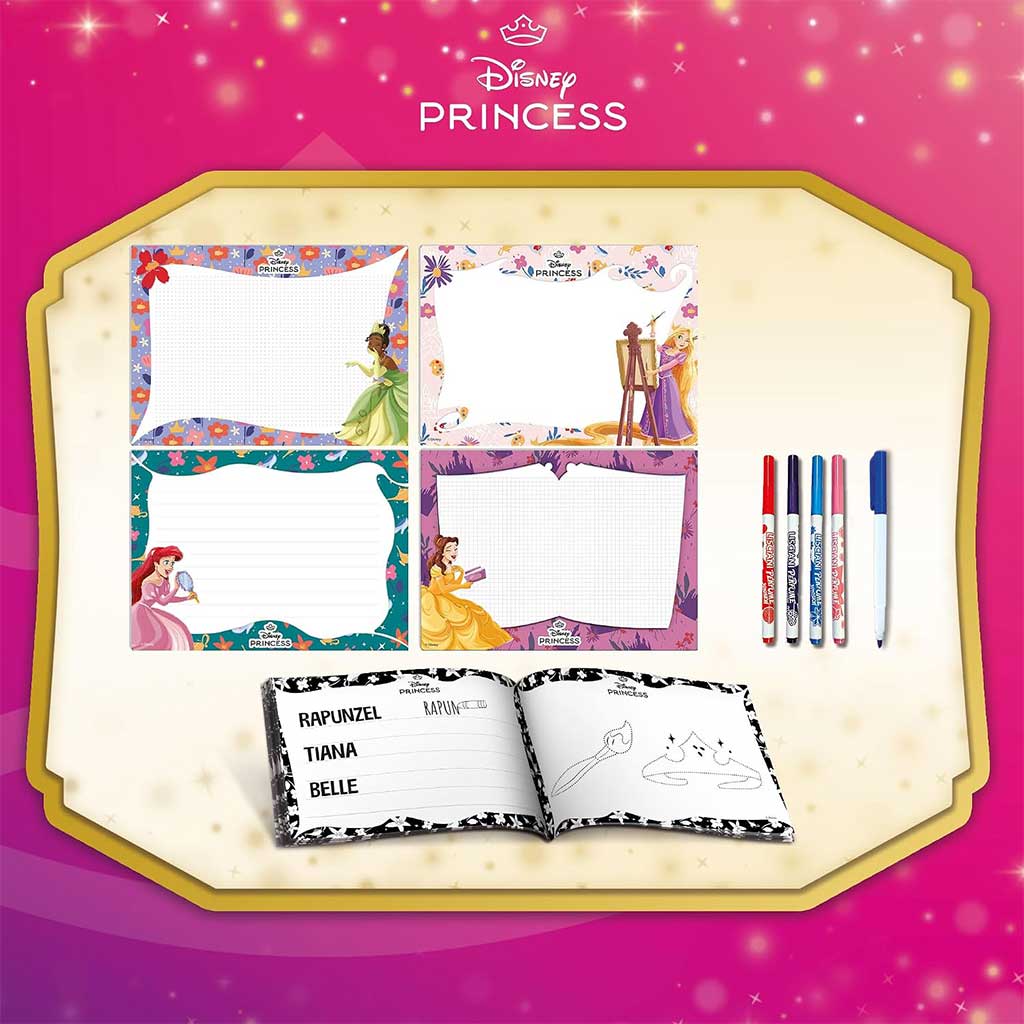 Set di scuola di disegno delle Principesse Disney - Lisciani immagine 3