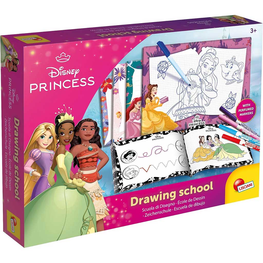 Set di scuola di disegno delle Principesse Disney - Lisciani immagine 1