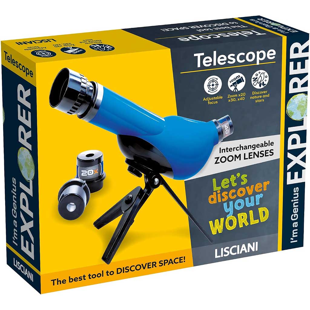Sono un Genio Esploratore Telescopio - Lisciani immagine 1