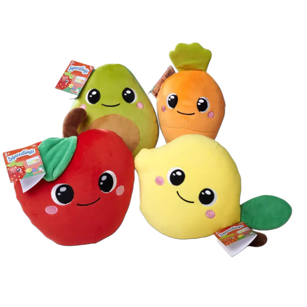 Squeezlings: Peluche di frutta in diverse varianti 20 cm – 1 pz - Simba Toys immagine 1