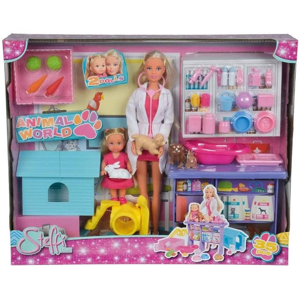 Steffi Love: Set di gioco del mondo degli animali - Simba Toys immagine 1