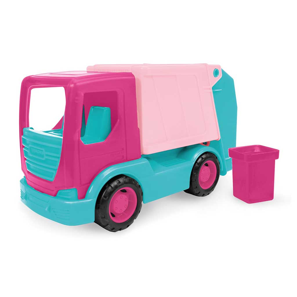 Tech Truck camioncino rosa 28cm - Wader immagine 1