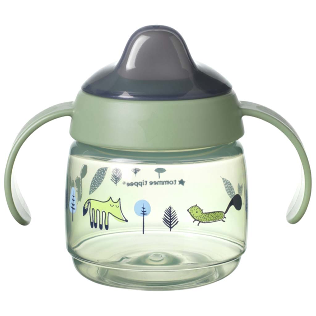 Tommee Tippee: Superstar Bicchiere da bere verde 190ml (4 mesi+) immagine 2