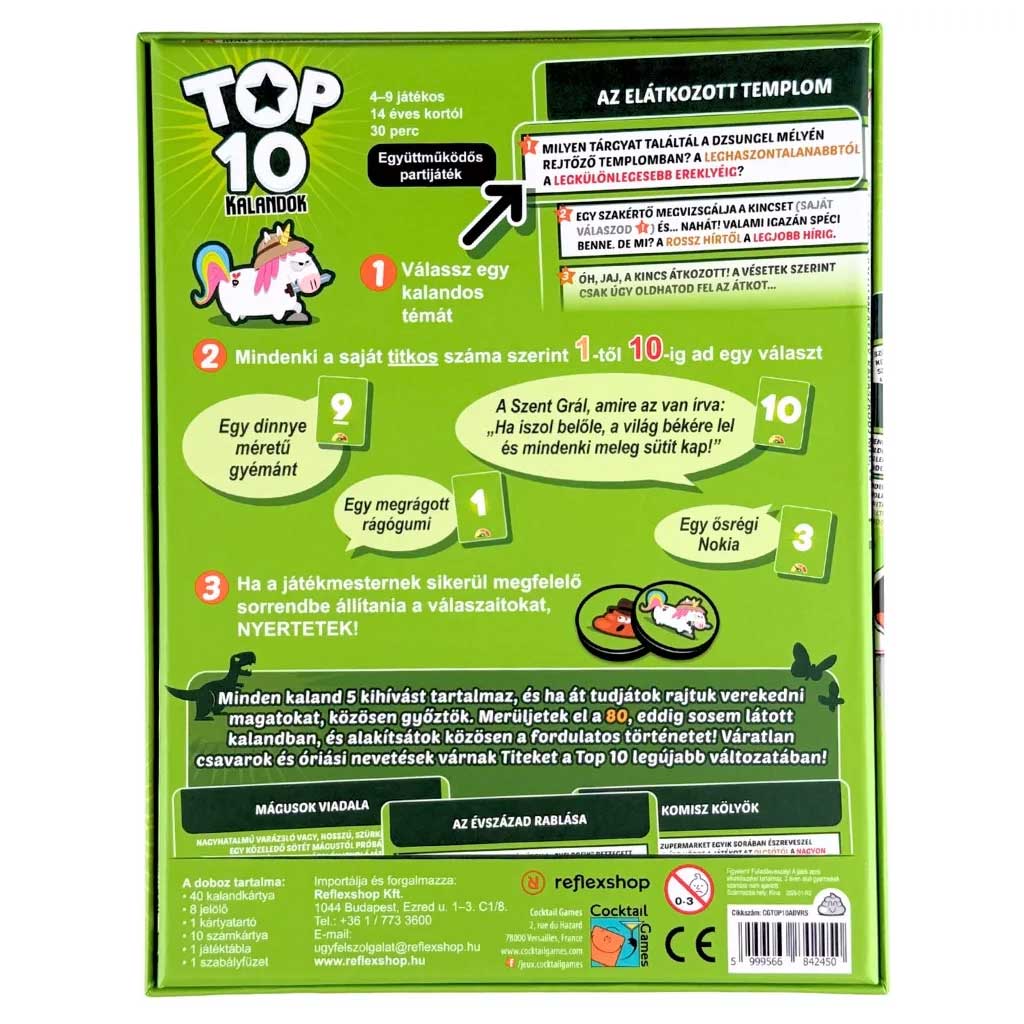 Top10 Avventure - Gioco da tavolo cooperativo tematico immagine 2