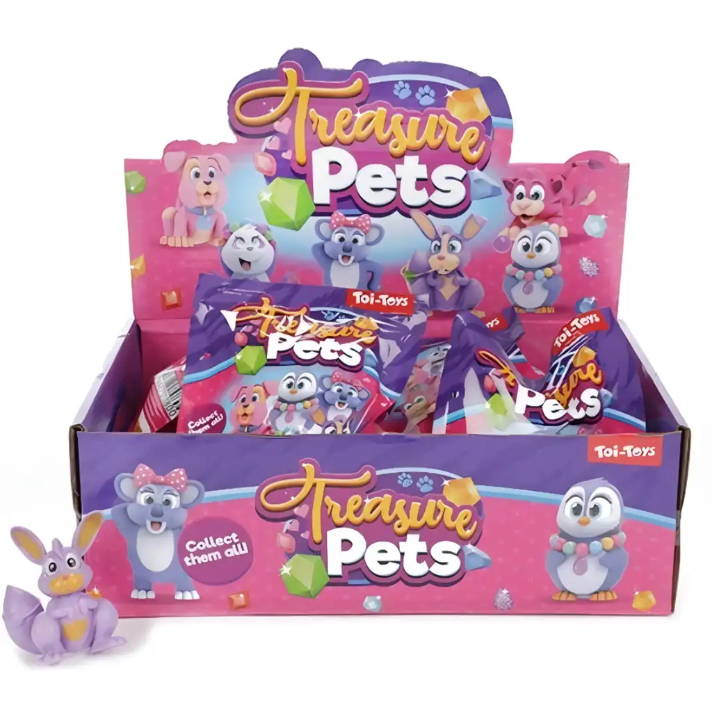 Treasure Pets: Figura sorpresa animale 1 pezzo immagine 2