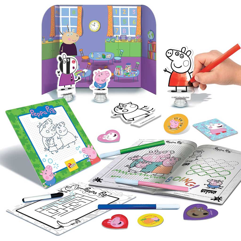 Zaino da disegno di Peppa Pig - Lisciani immagine 2
