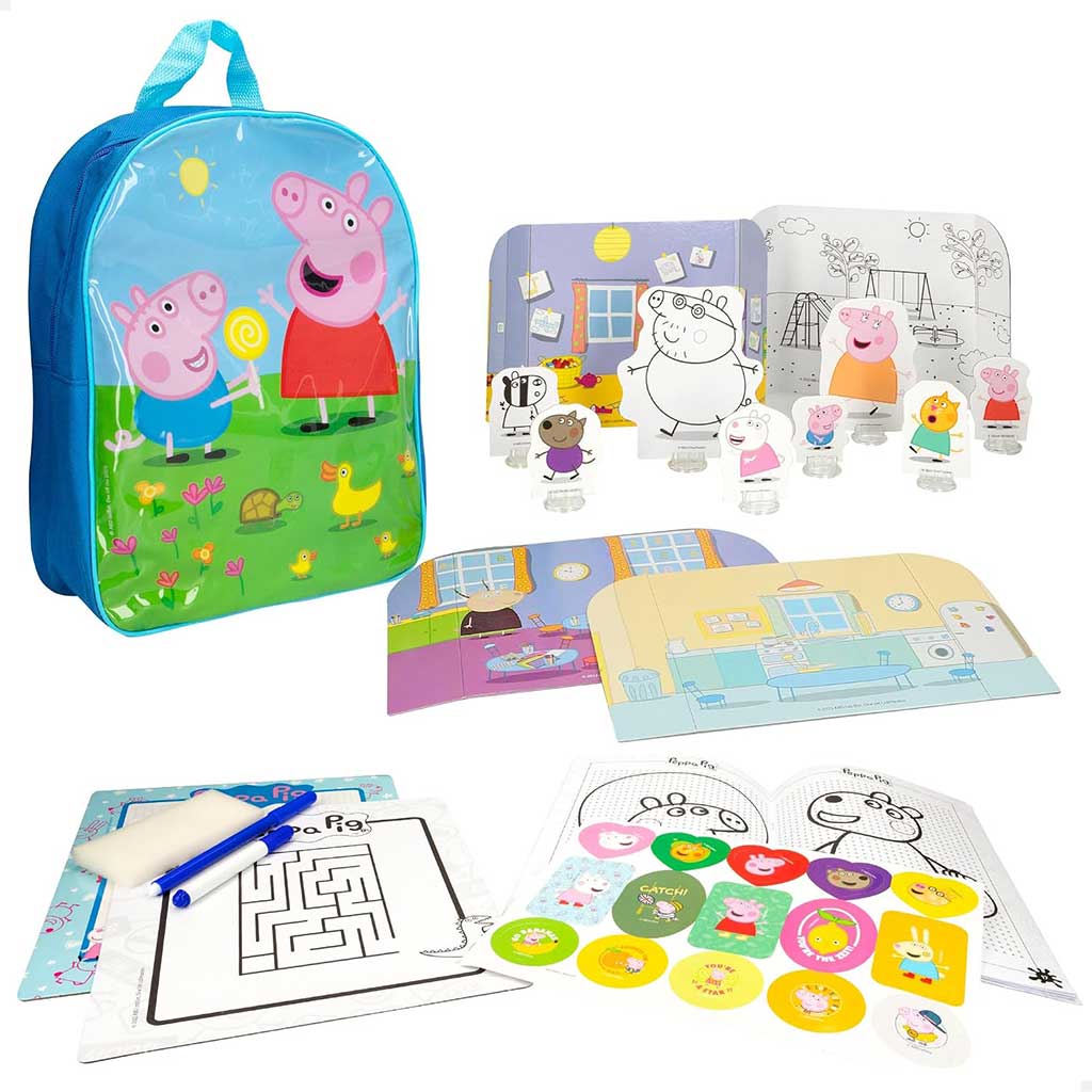 Zaino da disegno di Peppa Pig - Lisciani immagine 3