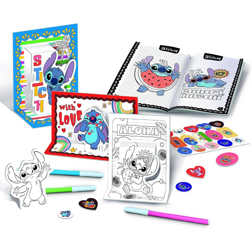 Zaino da disegno Disney Stitch - Lisciani immagine 2