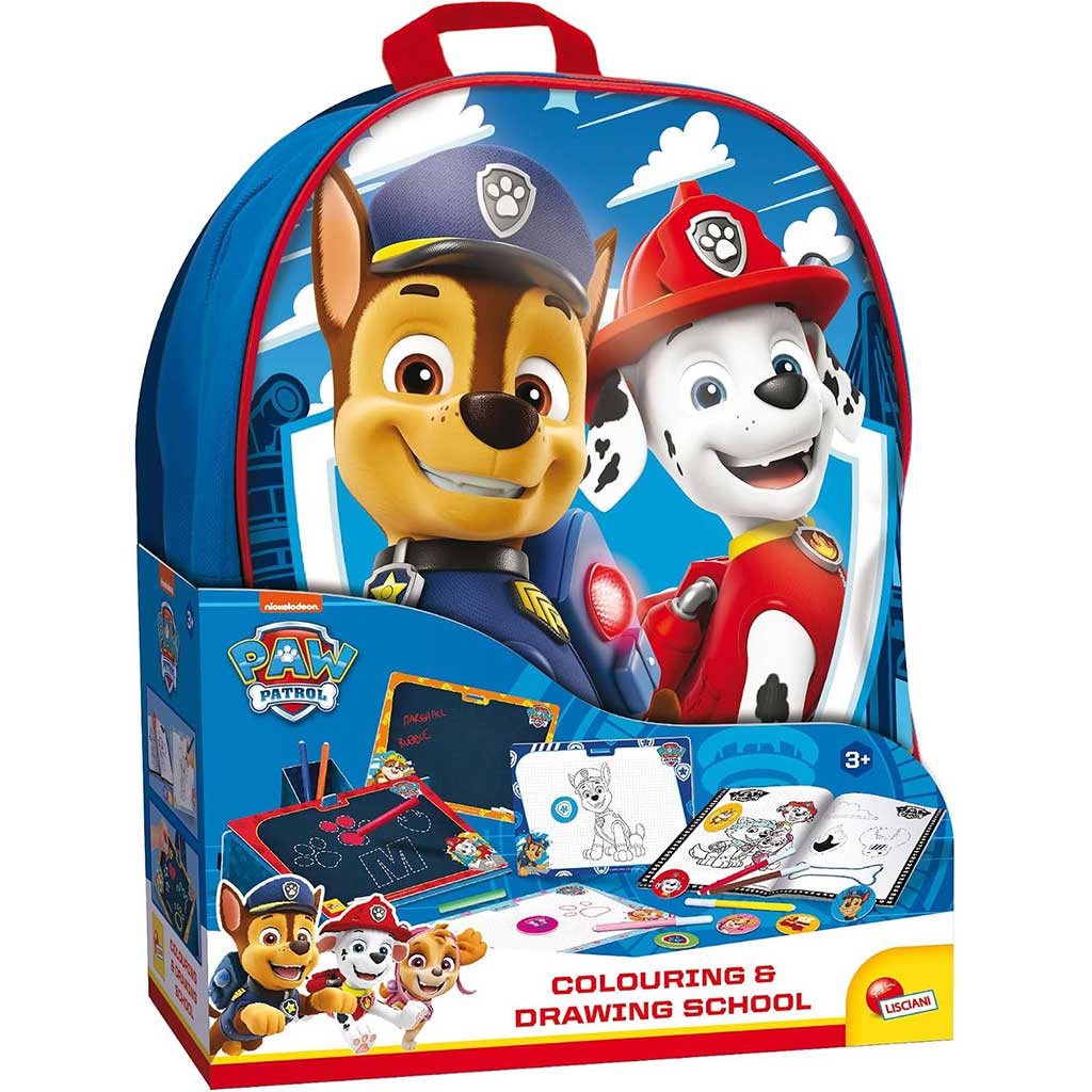 Zaino scuola di disegno Paw Patrol - Lisciani immagine 1
