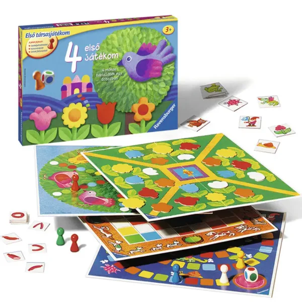 4 primi giochi della mia collezione di giochi da tavolo - Ravensburger immagine 2