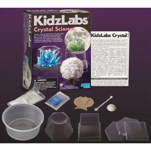 4M kit scientifico per la crescita dei cristalli immagine 3