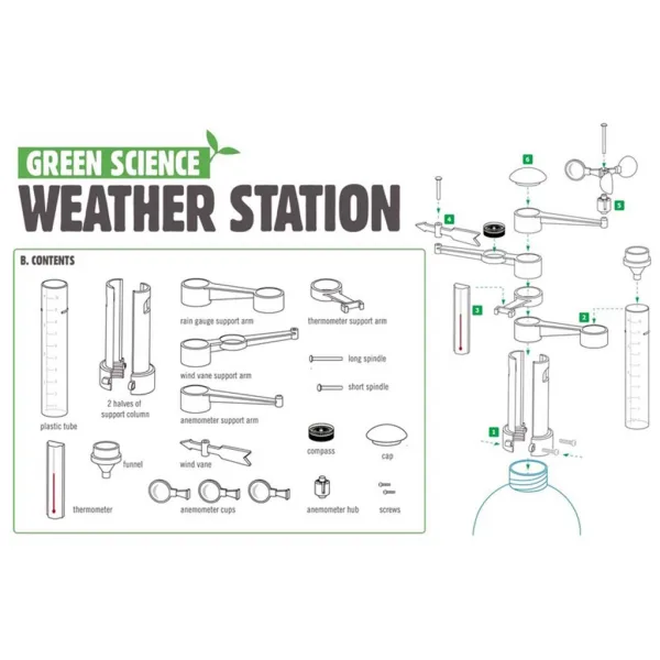 4M Stazione meteorologica set di gioco immagine 3