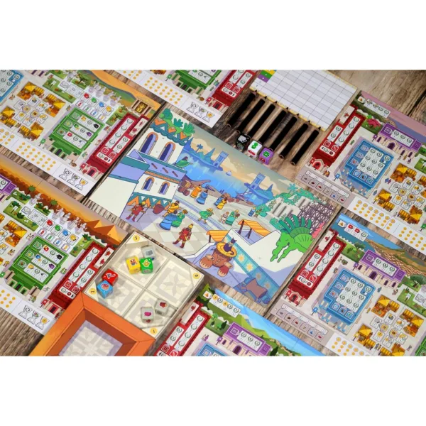 7 Meraviglie - Gioco di dadi da tavolo immagine 4