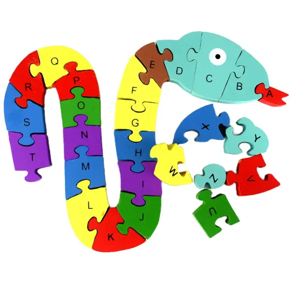 ABC+-+123+serpente+albero+puzzle+educativo immagine 3