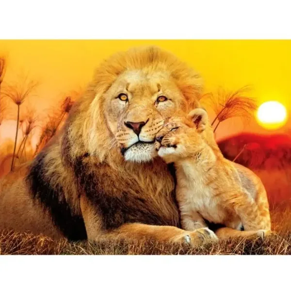 Abbraccio inaspettato puzzle Super color 180 pezzi - Clementoni immagine 2