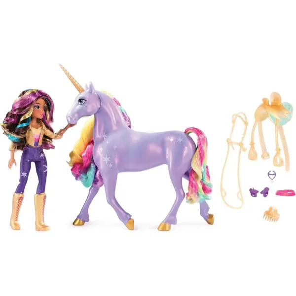Accademia degli Unicorni: Bambola Unicorno - Sophia e Light-Up Wildstar - Spin Master immagine 2