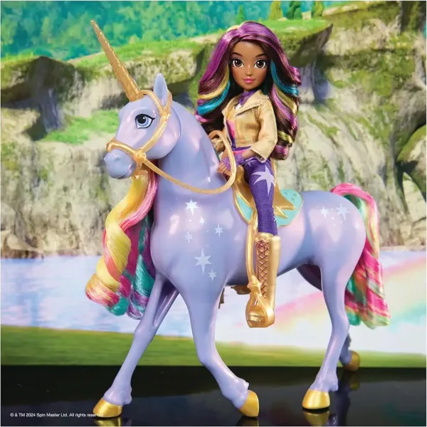 Accademia degli Unicorni: Bambola Unicorno - Sophia e Light-Up Wildstar - Spin Master immagine 3
