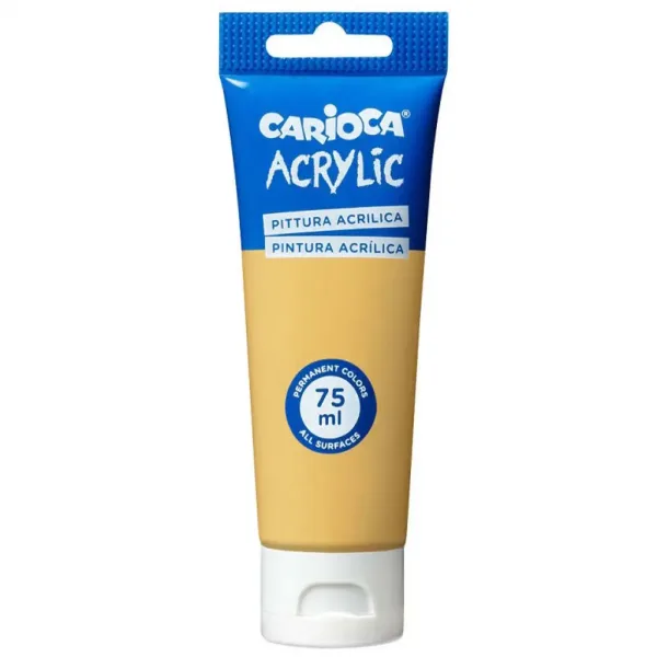 Acrilico 75ml colore oro - Carioca immagine 1