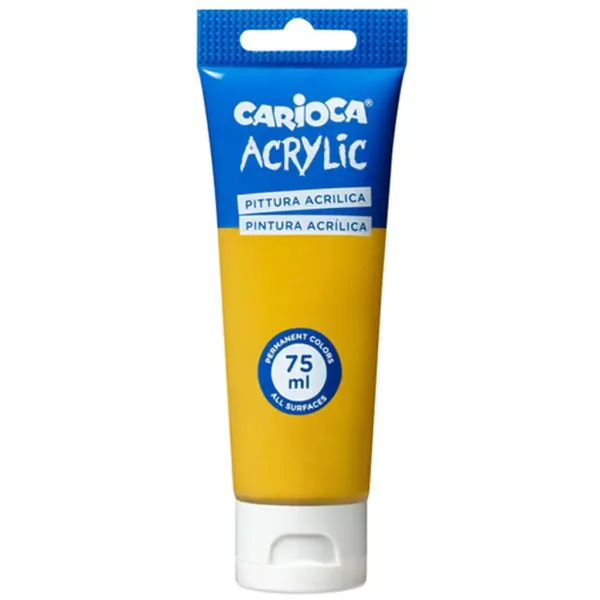 Acrylic 75ml vernice acrilica color marrone rossastro - Carioca immagine 1