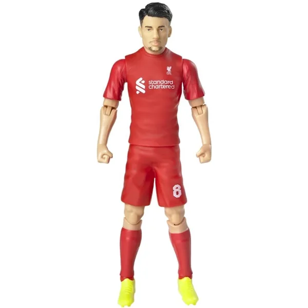 Action figure calciatore, 20 cm - Liverpool, con la maglia numero 8 di Szoboszlai immagine 2