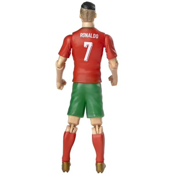 Action figure calciatore, 20 cm - Portogallo, maglia numero 7 Ronaldo immagine 3