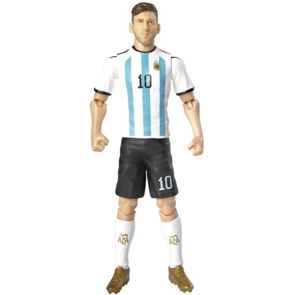 Action figure di calciatore, 20 cm - Argentina, maglia numero 10 di Messi immagine 2