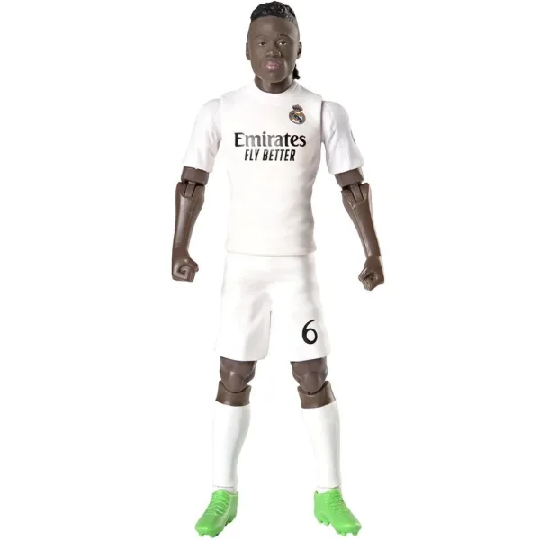 Action figure di calciatore, 20 cm - Real Madrid, Camavinga con la maglia numero 6 immagine 2