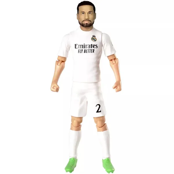 Action figure di calciatore, 20 cm - Real Madrid, Carvajal con la maglia numero 2 immagine 2