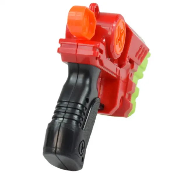 Air Blaster: Pistola spara proiettili in schiuma EVA con bersaglio e munizioni 19x14cm immagine 4
