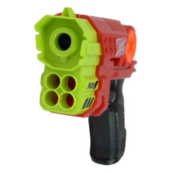 Air Blaster: Pistola spara proiettili in schiuma EVA con bersaglio e munizioni 19x14cm immagine 5