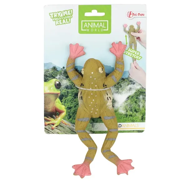 Animal World Rana realistica in tessuto elasticizzato immagine 1