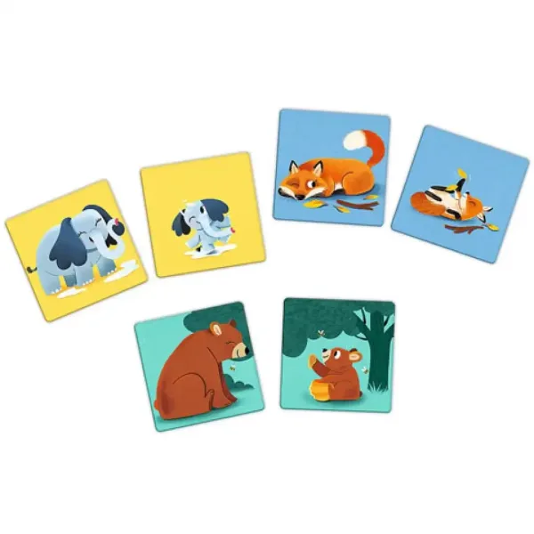 Animali Maxi gioco di memoria 24 pezzi - Trefl immagine 2