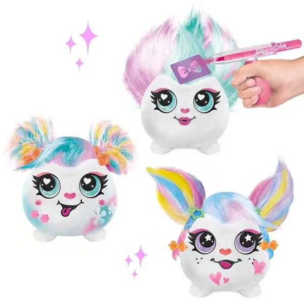 Animali di peluche colorabili con aerografo in diverse varianti 1 pezzo immagine 2