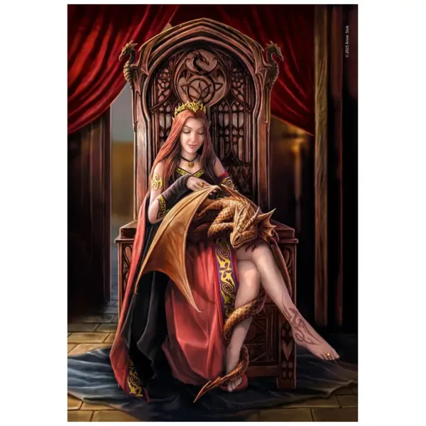 Anna Stokes - Amici per sempre puzzle da 1000 pezzi con poster - Clementoni immagine 2